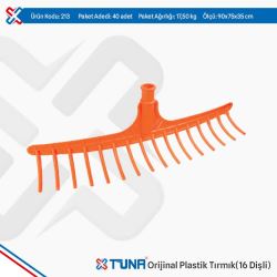 Orijinal Plastik Tırmık - 16 Dişli